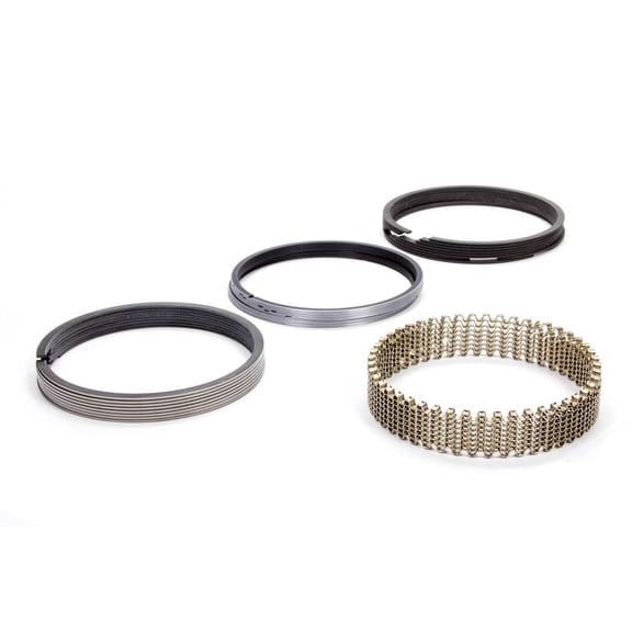 Hastings Piston Rings 2M8562035 8-Cyl Ring Set; Plasma Moly