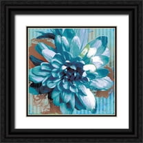 Hastings, Porter 12x12 Black Ornate Wood Framed with Double Matting Museum Art Print Titled - Boom Bloom No. 1