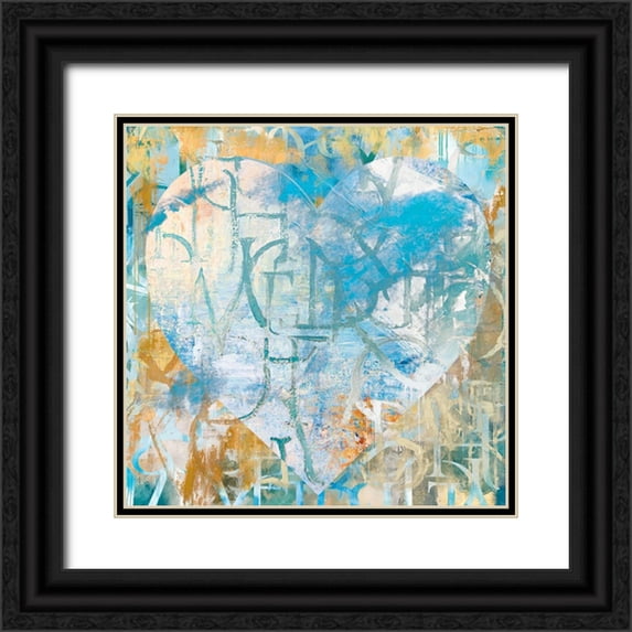 Hastings, Porter 12x12 Black Ornate Wood Framed with Double Matting Museum Art Print Titled - Lingering Truth