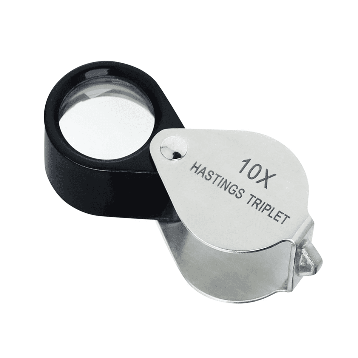 10x Hastings Triplet-loep, kleine opvouwbare juweliers met 16mm