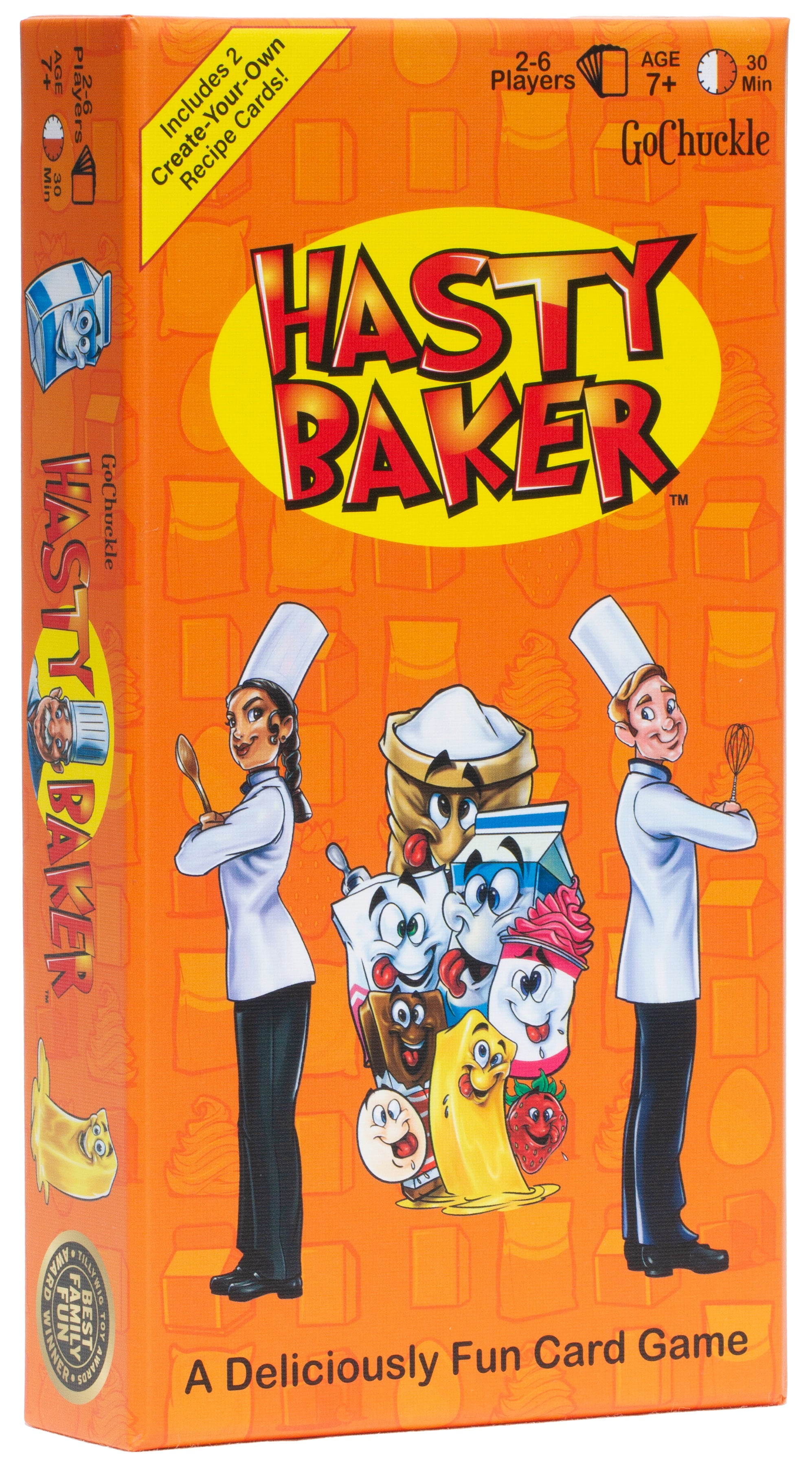 Hasty Baker Family Card Game - Autism Live Award Winner - Fun Card Game for Family  Game Night - 2-6 Players, Ages 7+ Fun Family Games for Kids and Adults 