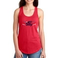 thumbnail image 1 of Hat And 4Th Of July Racerback Tank Women -Image by Shutterstock, Female Small, 1 of 4