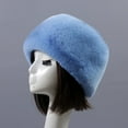 thumbnail image 1 of Hat Autumn Winter Hat Plush Bucket Hat Unisex Fashion Warm Hat Fashion Accessory for Outdoor Activity, 1 of 3
