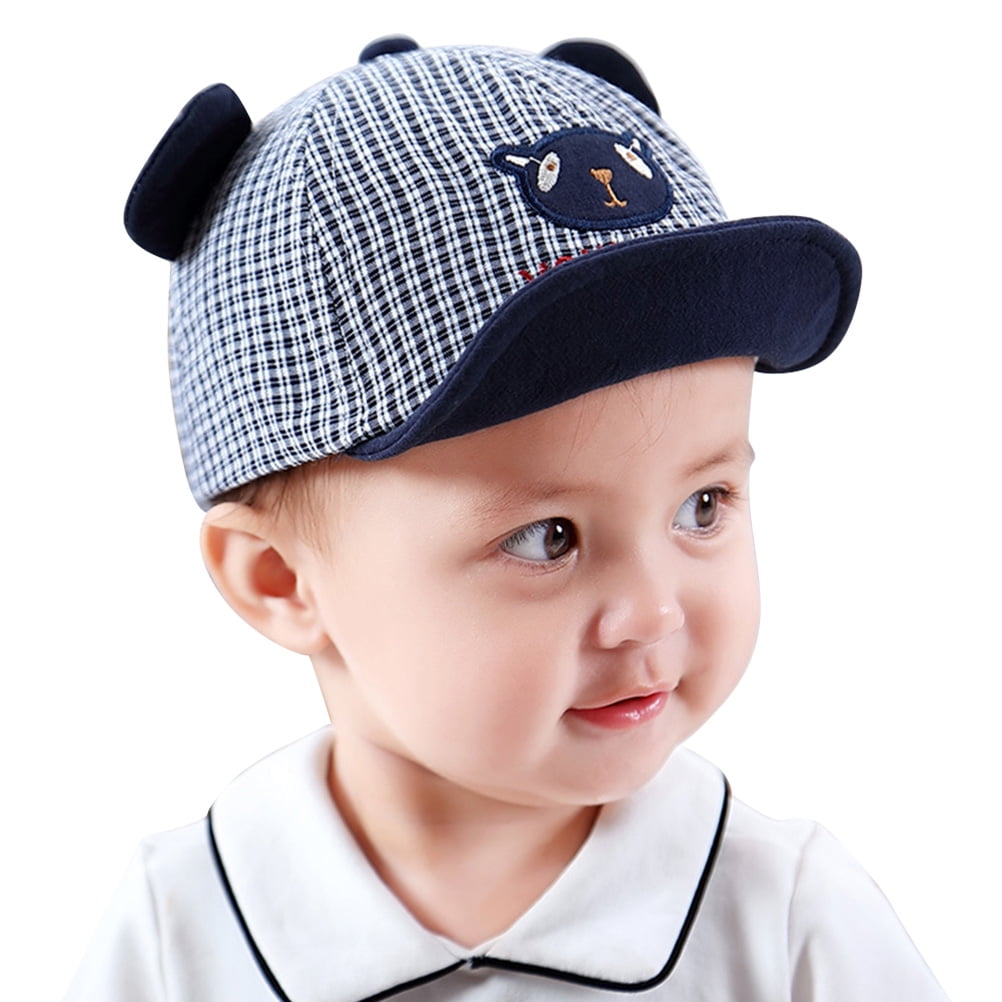 Hat Baby Sun Cap Protection Peaked Cartoon Beach Baseball Ear