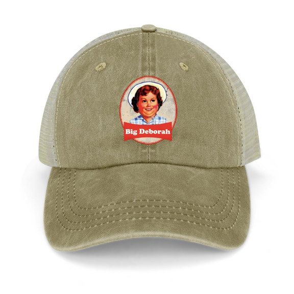 Hat Big Deborah Khaki Hat Adjustable Funny Fashion Unisex Baseball Cap for Men Women
