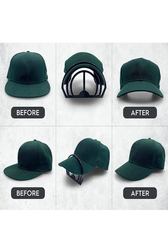 Hat Bill Bender for Baseball Caps, Easy Hat Curving Tool, Hat Brim Shaper for Fitted Hats, Boys Ball Cap, Trucker Hat, Flat Brim Hats, Cap Bender Tool, Hat Accessories for Men