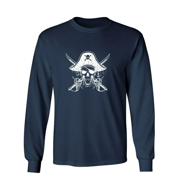 Hat Bones Sarcastic Humor Novelty Men's Long Sleeve Shirts