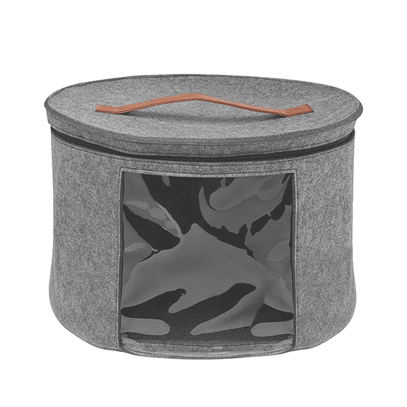 Hat Box,Hat Storage Box,Stackable Round Brim Hats Organizer Bag Container for Closet,Travel Hat Boxes for Women, Cowboy Hat Organizer, Foldabletravel Cap Boxes by WEIWEIGG
