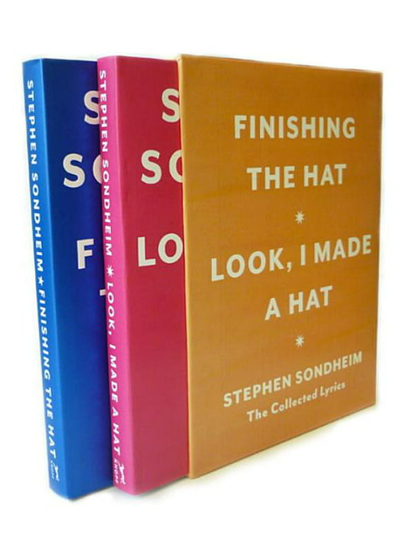 Hat Box : The Collected Lyrics of Stephen Sondheim: A Box Set (Hardcover)