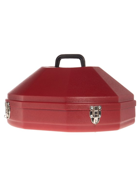 Hat Cans By Formco Mens Stackable Hat Can 41/2` Brim Red