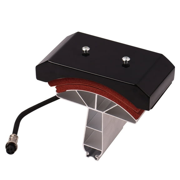 Hat Cap Press Mat Pad Heating Transfer Attachment Silica Gel 5.5x3 Inch 110V for Heat Press Machine Hat Heating Machine