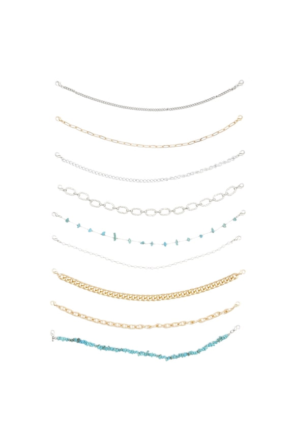 Hat Chains Bill Decoration Versatile Cap Chain Easy to Use Trucker Hat Chains Pretty Chains Bulk Trucker Hat Charm Sturdy Baseball Cap Truckers Accessories for Most Hats