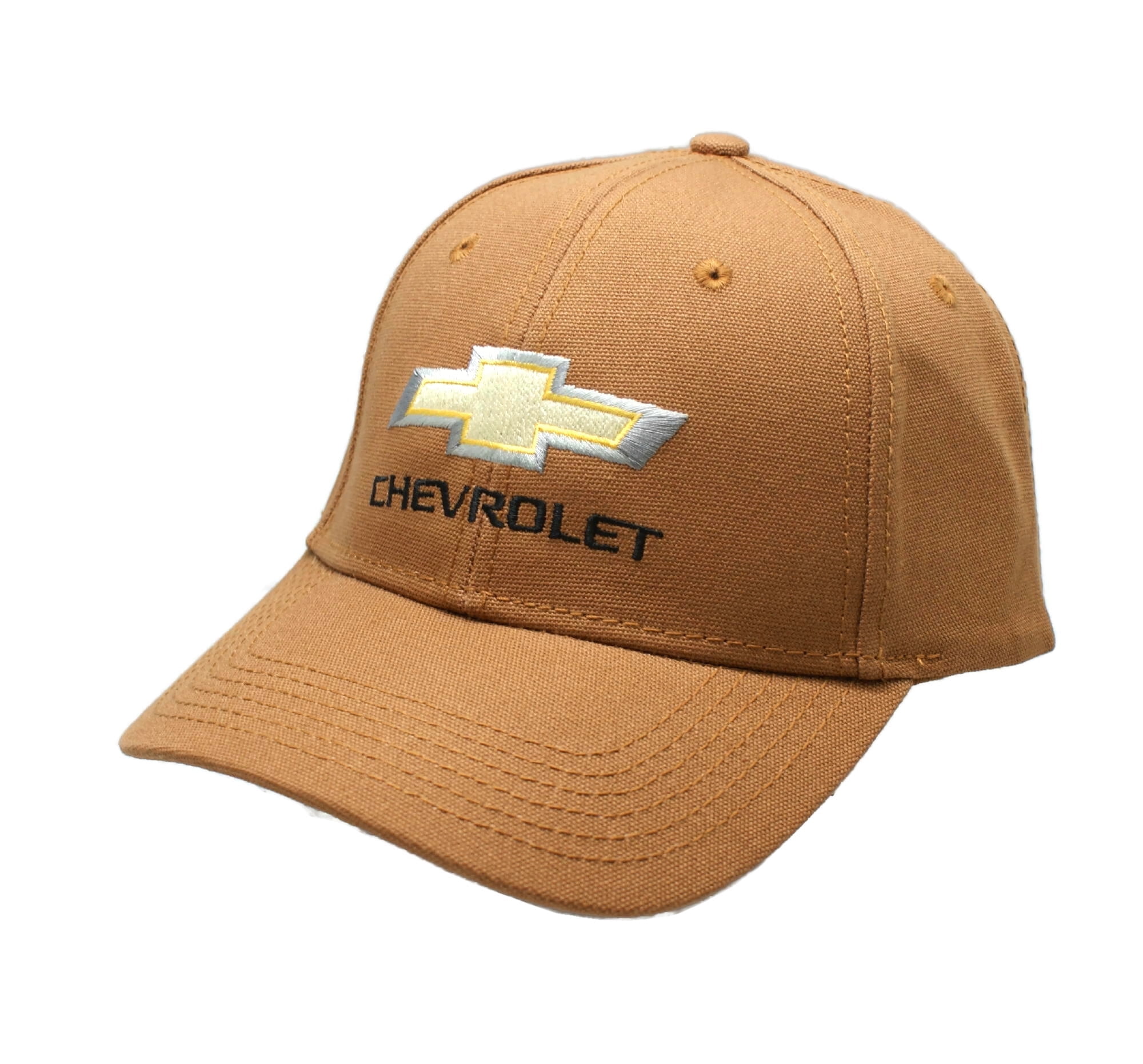 Hat - Chevrolet CARHARTT OSFA Work Wear Adjustable Snapback Brown