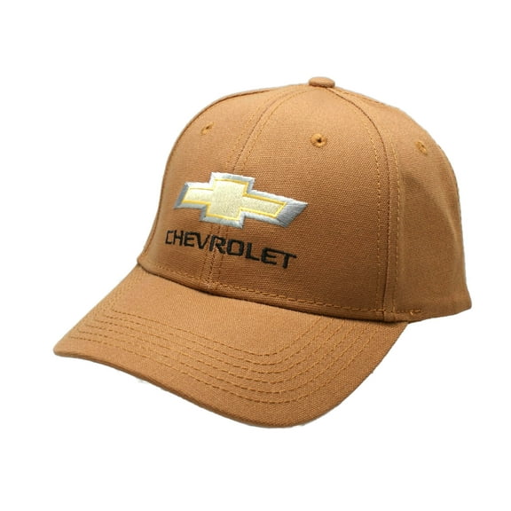 Hat - Chevrolet CARHARTT OSFA Work Wear Adjustable Snapback Brown