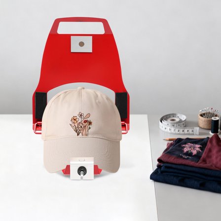 Hat Clamp Silk Screen Printing Press Machine, Hat Printer, Multi-Color Print DIY with Standard Platen