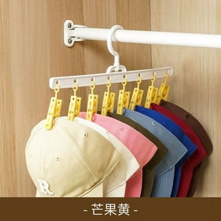 1pc Bow Decor Multifunction Clothes Hanger, Pink PP Anti-slip