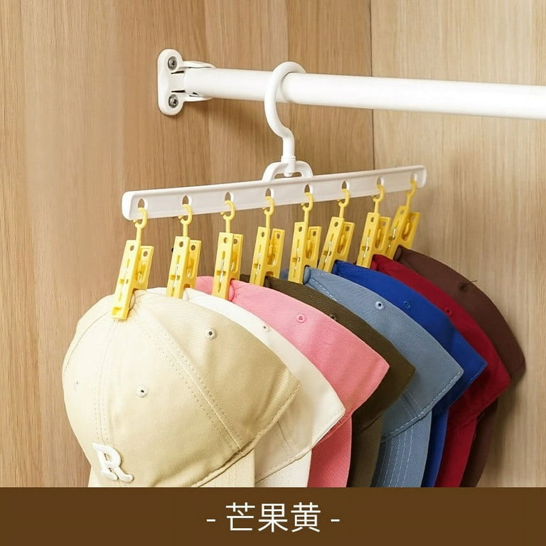 Hat Clip Organizer Hat Hanger Rack Towel Hanging Clip Multi functional Hanger for Home