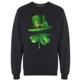 thumbnail image 1 of Hat & Clover Of Leprechaun S Sweatshirt Men -Image by Shutterstock, Male Medium, 1 of 2