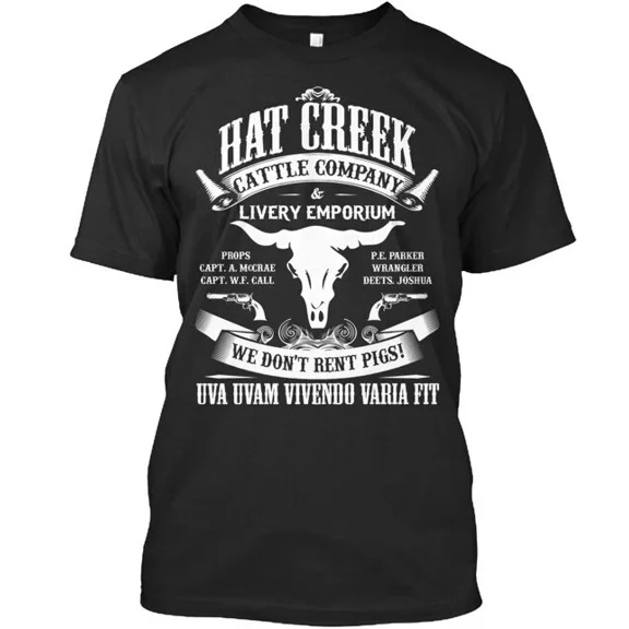Hat Creek T-Shirt Made in the USA Size S to 5XL