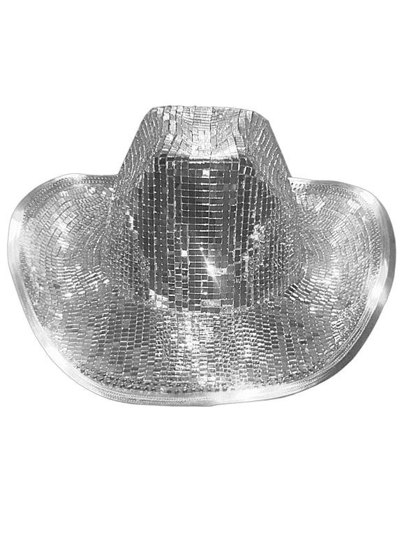 Hat Disco Balls Hat Balls Hat Cowboy Hat DJs Hat Disco Cowboy Hat Disco