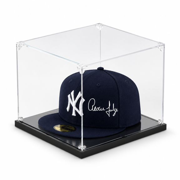 Hat Display Case 8.7 x 7.9 x 7.1 Inches for Collectible Caps and Memorabilia