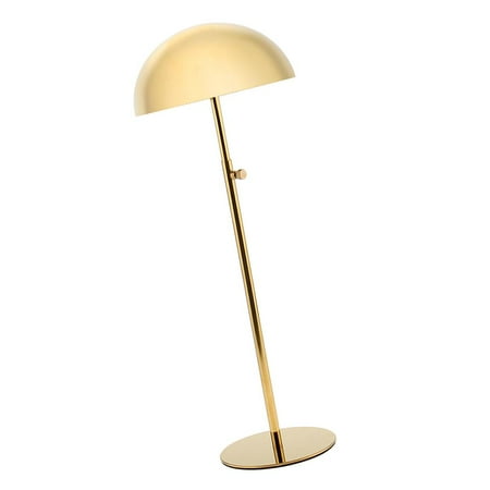 Hat Display Stand, for , Cap/ Hat Retail Showcase - Gold, as described