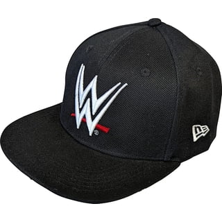 Hat Embroidered WWE Unisex Baseball Cap, Black