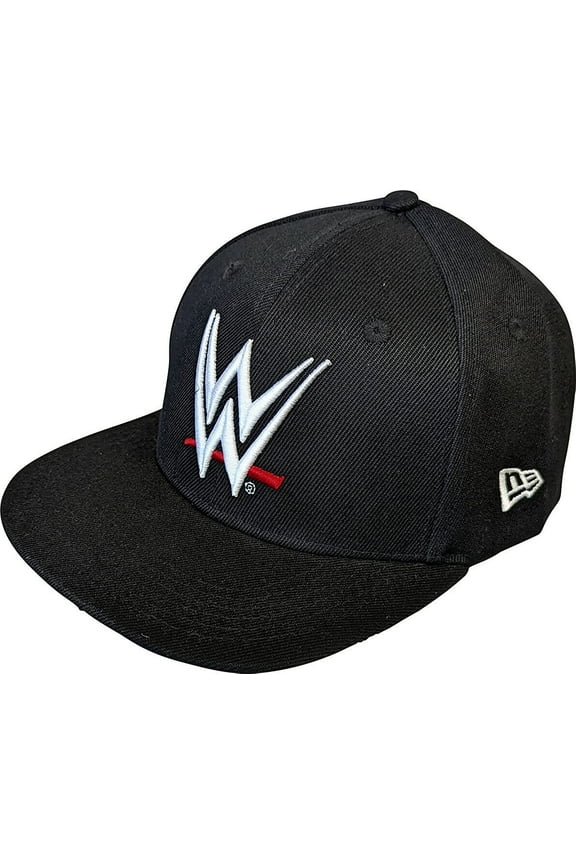 Hat Embroidered WWE Unisex Baseball Cap, Black