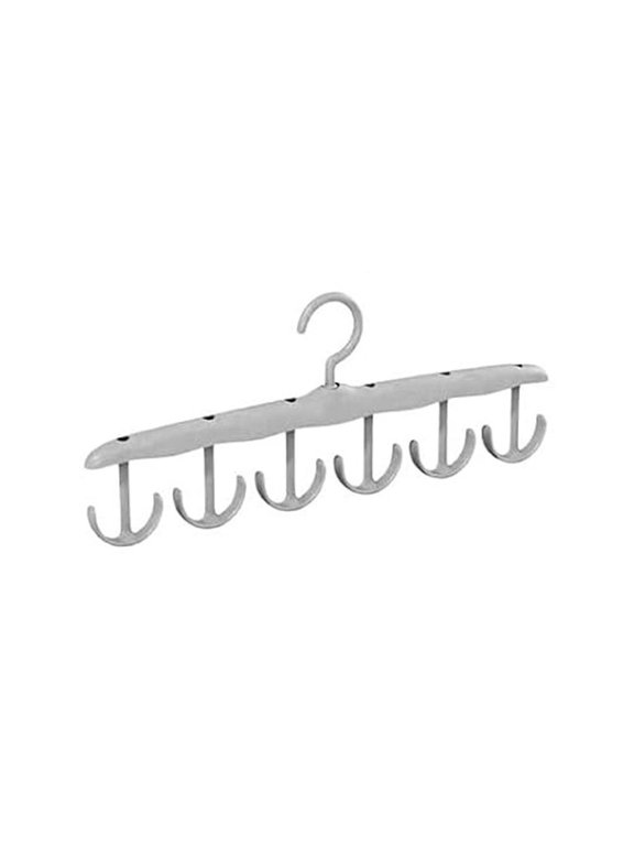 Hat Hangers for Closet, Hat Organizer for Baseball Caps, 360-Degree Rotation Hat Holder Storage with 12 Hooks, Gift for Men, Women, 1 Pcs, 11.81x0.78x2.75"