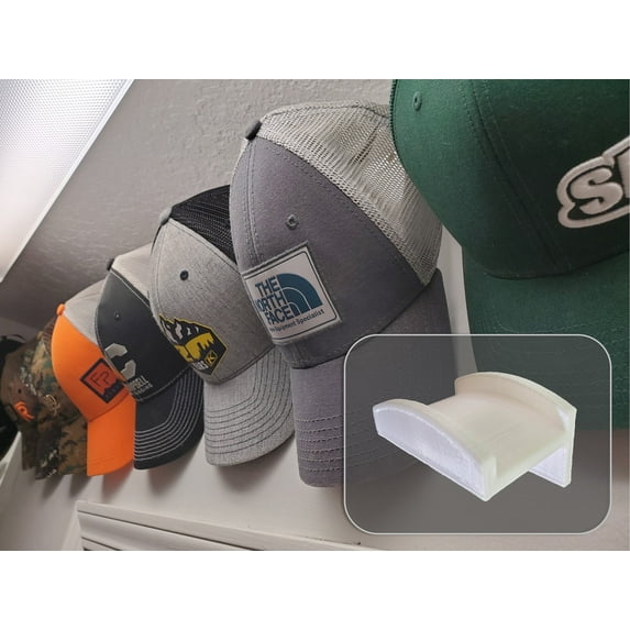 Hat Hangers | Hidden, Minimalist Rack to Hold or Organize Hats of all Types