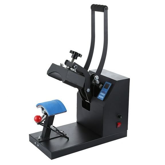 Hat Heat Press Machine for Caps Cap Heat Press for Stuctured Hats and Sublimation Projects, Heat Transfer Printing with Digital LCD Timer & Temperature Control
