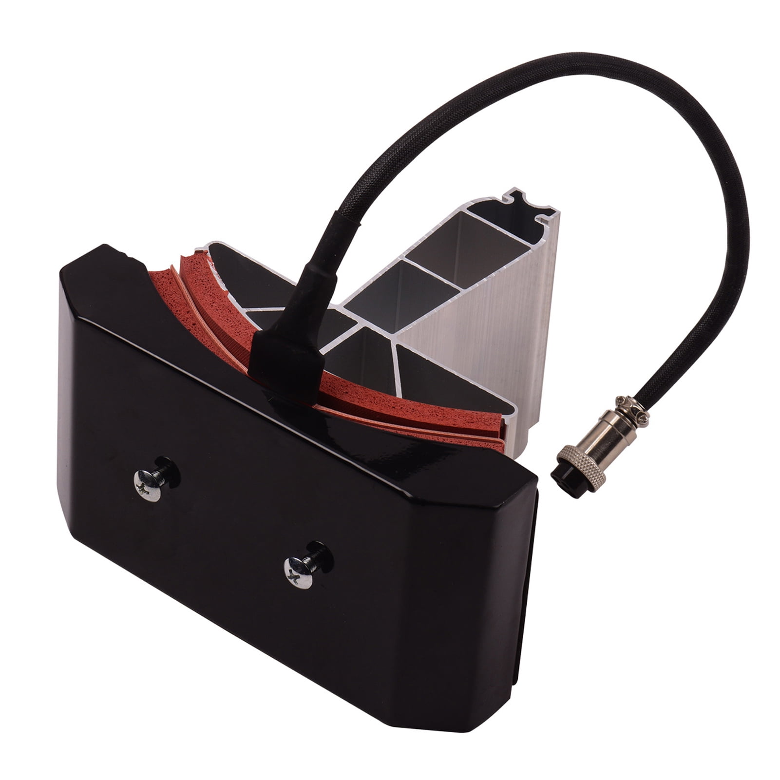 Hat Heating Press Hat Cap Press Mat Pad Heating Transfer Attachment Gel 5.5x3 Inch 220V for Heat Press Machine Hat Heating Machine