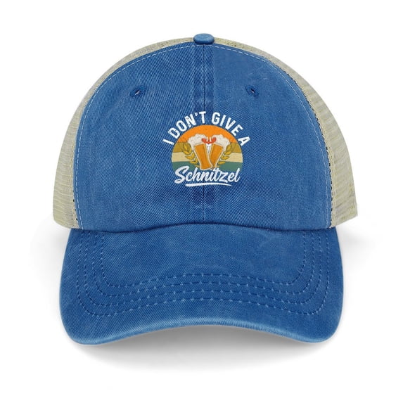 Hat I Don’t Give A Schnitzel Dark Blue Hat Adjustable Funny Fashion ...
