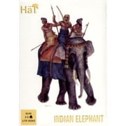 Indian Elephant 2 w/3 Riders 1/72 Hat