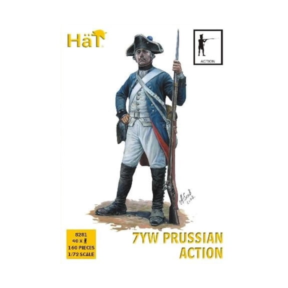 Hat Industries 7 Years War Prussian Infantry Action New