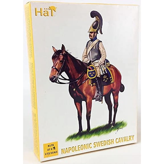 Hat Industries 8178 1:72 Napoleonic Swedish Cavalry & Horses (27)