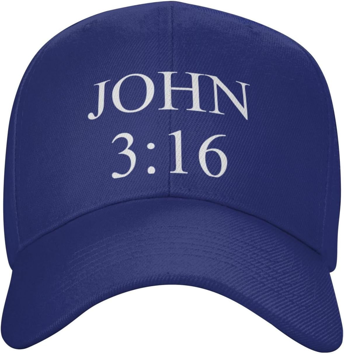 Adjustable Faith Hat John 3:16 Believer Baseball Cap - Christian Trucker  Hat With Ponytail Opening Adjustable Ponytail Opening Sun Protection, image size:1178x1211