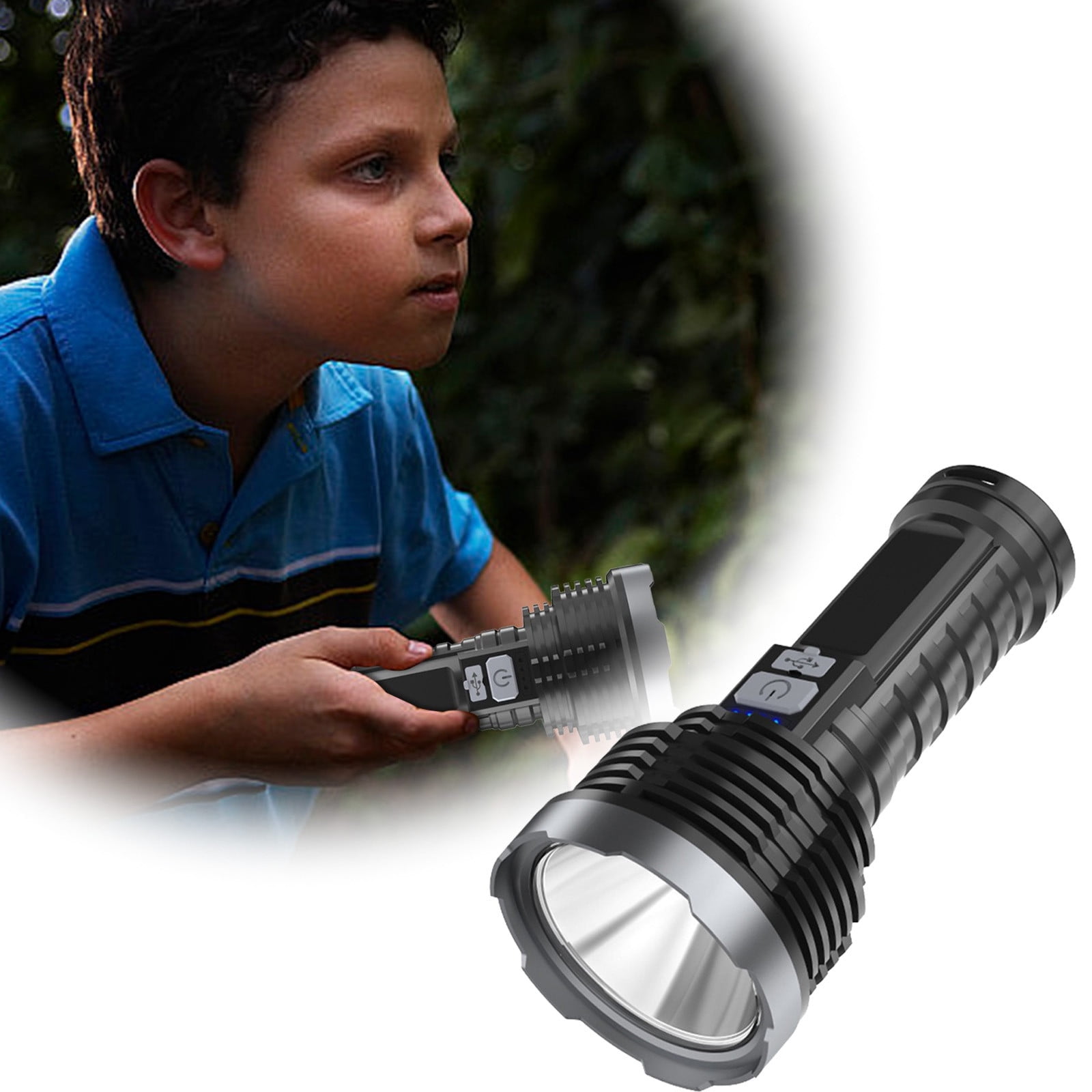 Hat Lights Clip Light Flash Light Rechargeable Headlamp to Wear Gear