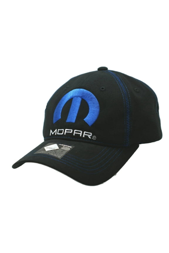 Hat - MOPAR Logo Black Adjustable CFS BallCap