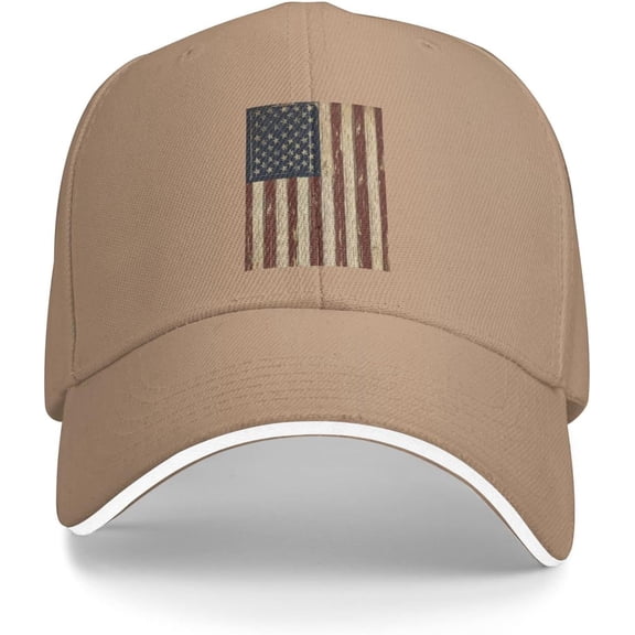 Hat Old Glory American Flag Baseball Cap Men Ponytail Hat Gift Trucker Hat Women Sun Hat Dad Cap Fishing hat Black