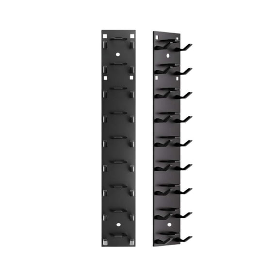 Hat Organizer for Baseball Caps Strong Hat Rack for Wall, ABS, Black, A, Multilayer Hat Storage Display Holder, Wall Mounted, Holds up to 18 Hats, For Closet Door