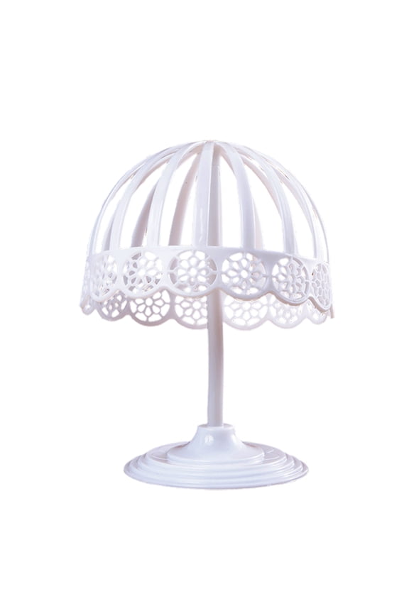 Hat Rack Stand for Hats Wigs Exhibition Multiple Sizes with Lace Edge Bucket Hat Fisherman Hat Display Holder Hat Organizer for Home Stores