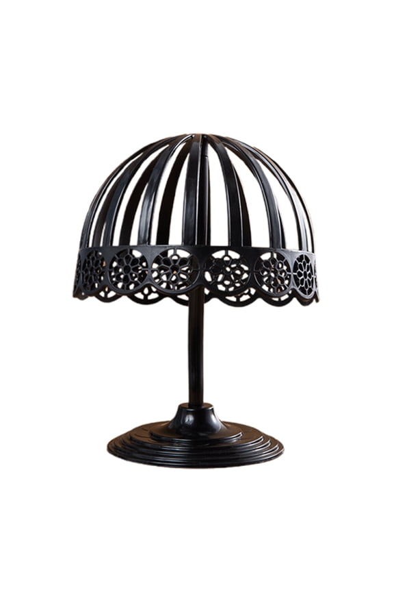 Hat Rack Stand for Hats Wigs Exhibition Multiple Sizes with Lace Edge Bucket Hat Fisherman Hat Display Holder Hat Organizer for Home Stores