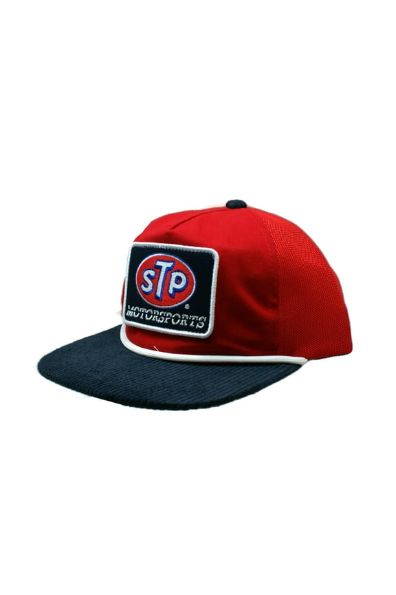 Hat - STP Motorsports Flat Bill Adjustable Mesh Vented Cap 203