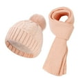 thumbnail image 1 of Hat Scarf And Glove Set Fashionable Outdoor Baby Warm Piece Set, 1 of 6
