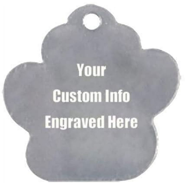 Laser engraved pet tags hotsell