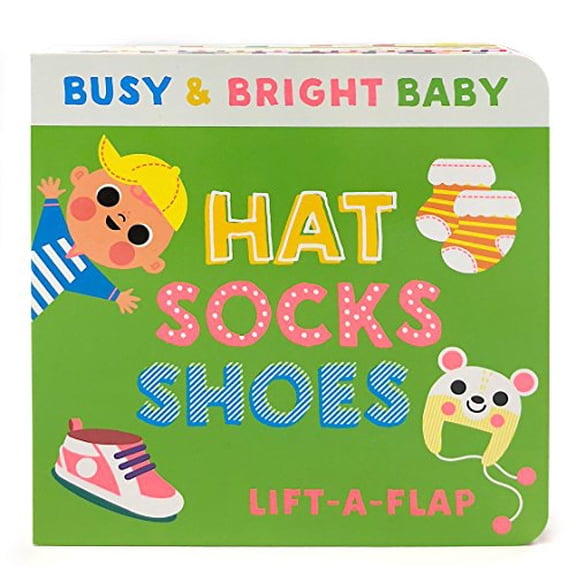 Pre-Owned Hat, Socks, Shoes: 5 Color Lift a Flap (Board Book)