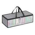 thumbnail image 1 of Hat Storage Bag For Baseball Caps Hat Organizer Case Hat Holder Rack With 2 Carry Handles For Closet & Holds Up To 20 Hats,Bedding Storage, 1 of 8