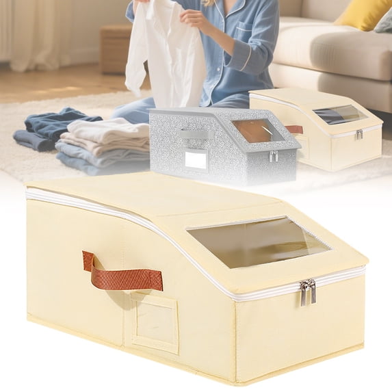 Hat Storage Box Cozival Stackable Baseball Cap Storage Box - Front Display Organizer Holds 24 Hats, Sturdy & Space-Saving for Closet, Garage & Men's Fashion, Baseball Cap Organizer