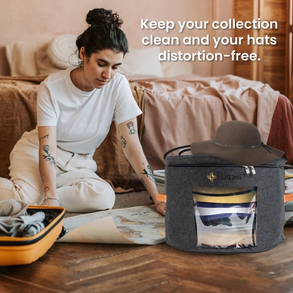 Hat Storage Box - Felt